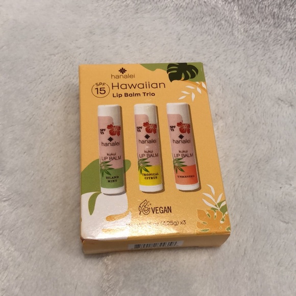 Hanalei Hawaiian Lip Balm Trio SPF 15 - Picture 3 of 3